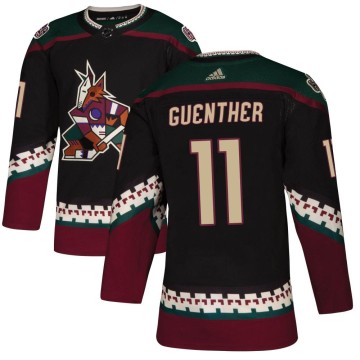 Authentic Adidas Women's Dylan Guenther Arizona Coyotes Alternate Jersey - Black