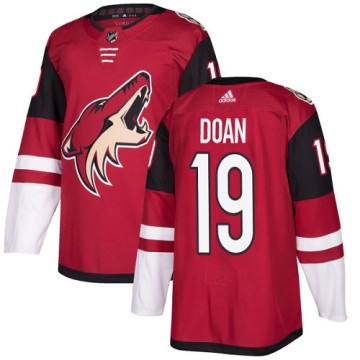 Authentic Adidas Youth Shane Doan Arizona Coyotes Burgundy Home Jersey - Red