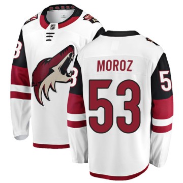 Authentic Fanatics Branded Men's Mitch Moroz Arizona Coyotes Away Jersey - White