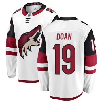 Authentic Fanatics Branded Men's Shane Doan Arizona Coyotes Away Jersey - White