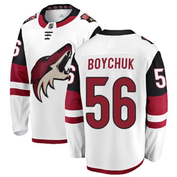 Authentic Fanatics Branded Men's Zach Boychuk Arizona Coyotes Away Jersey - White