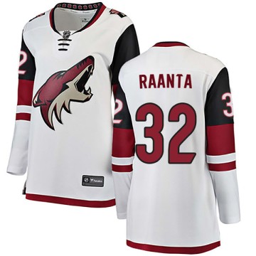 Authentic Fanatics Branded Women's Antti Raanta Arizona Coyotes Away Jersey - White