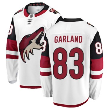 Authentic Fanatics Branded Youth Conor Garland Arizona Coyotes Away Jersey - White