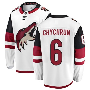 Authentic Fanatics Branded Youth Jakob Chychrun Arizona Coyotes Away Jersey - White