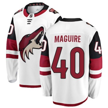 Authentic Fanatics Branded Youth Sean Maguire Arizona Coyotes Away Jersey - White