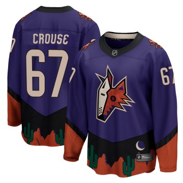 Breakaway Fanatics Branded Men's Lawson Crouse Arizona Coyotes 2020/21 Special Edition Jersey - Purple