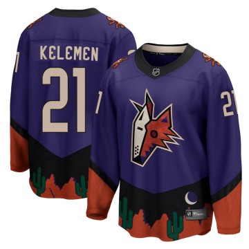 Breakaway Fanatics Branded Men's Milos Kelemen Arizona Coyotes 2020/21 Special Edition Jersey - Purple
