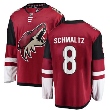 Breakaway Fanatics Branded Men's Nick Schmaltz Arizona Coyotes Home Jersey - Red
