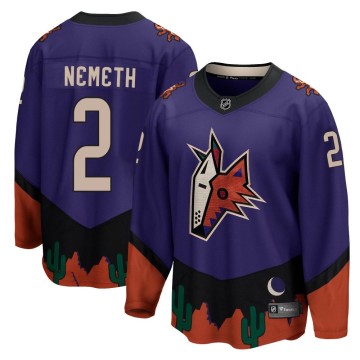 Breakaway Fanatics Branded Men's Patrik Nemeth Arizona Coyotes 2020/21 Special Edition Jersey - Purple
