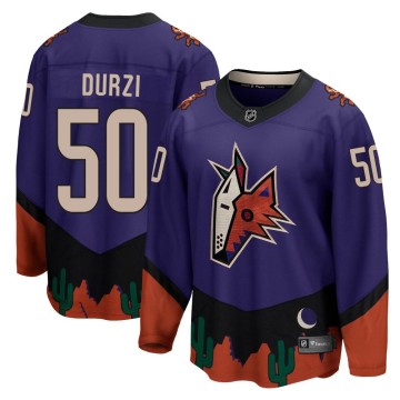 Breakaway Fanatics Branded Men's Sean Durzi Arizona Coyotes 2020/21 Special Edition Jersey - Purple