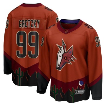 Breakaway Fanatics Branded Men's Wayne Gretzky Arizona Coyotes Special Edition 2.0 Jersey - Orange