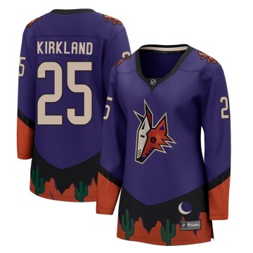 Breakaway Fanatics Branded Women's Justin Kirkland Arizona Coyotes 2020/21 Special Edition Jersey - Purple
