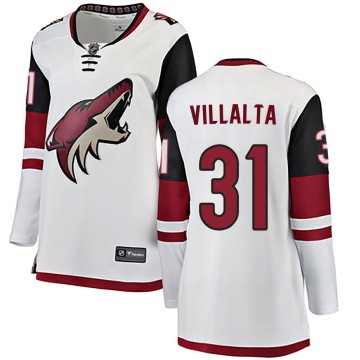 Breakaway Fanatics Branded Women's Matt Villalta Arizona Coyotes Away Jersey - White