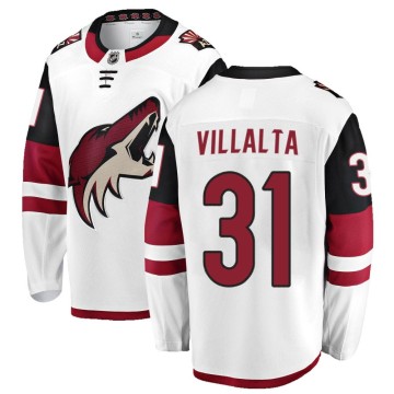 Breakaway Fanatics Branded Youth Matt Villalta Arizona Coyotes Away Jersey - White